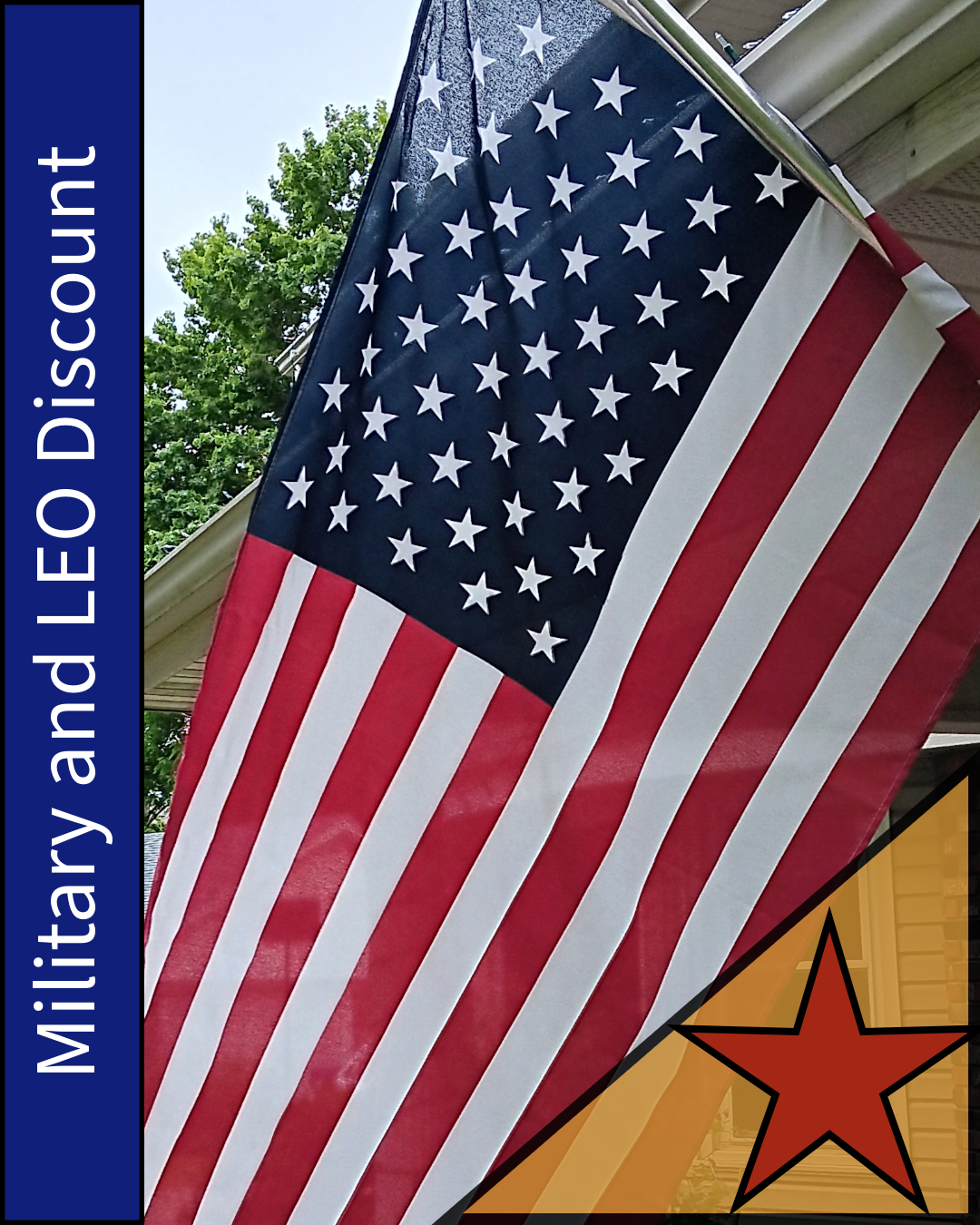 Military and LEO receive 10% discount on in store purchases with ID.